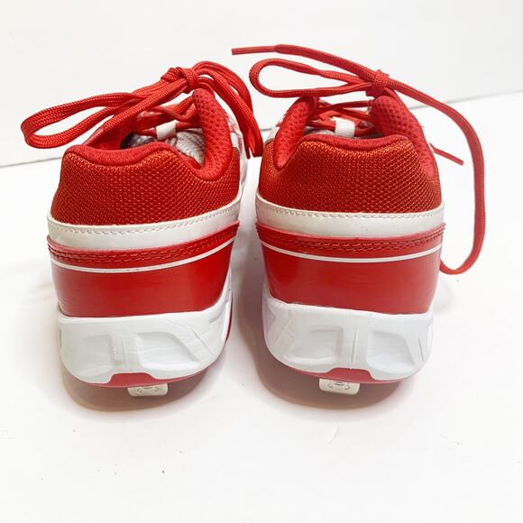 Under Armour Women's 6.5 Softball Cleats Spine Glyde ST CC Red White Fast Pitch - Picture 5 of 9